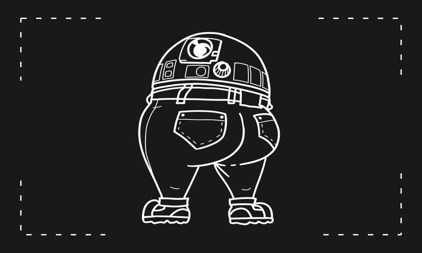 Cooper's R2-D2 Flag